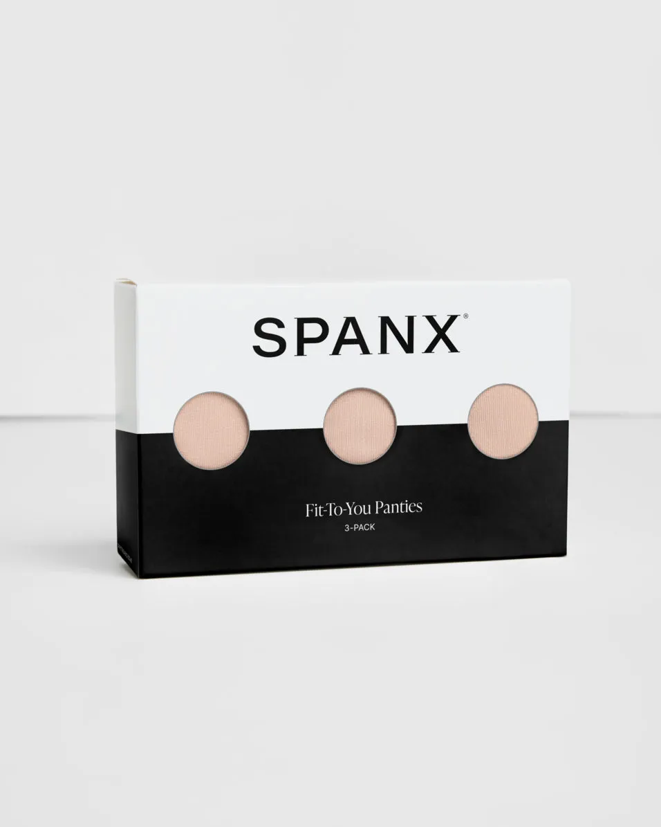 SPANX® Fit-To-You Boyshort 3-Pack Box
