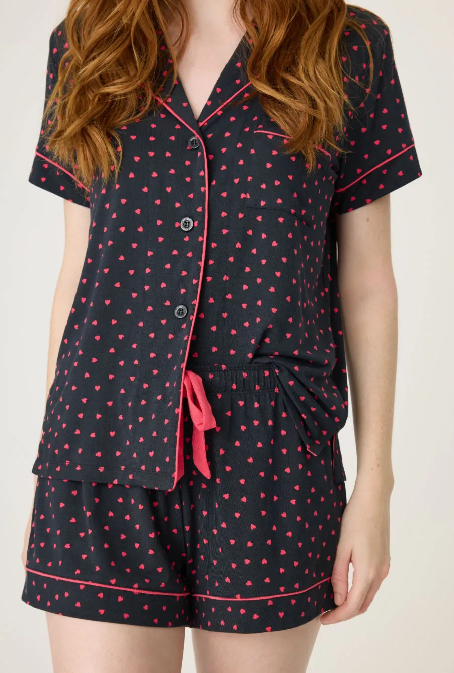 Sweet Dreams PJ Set in Black