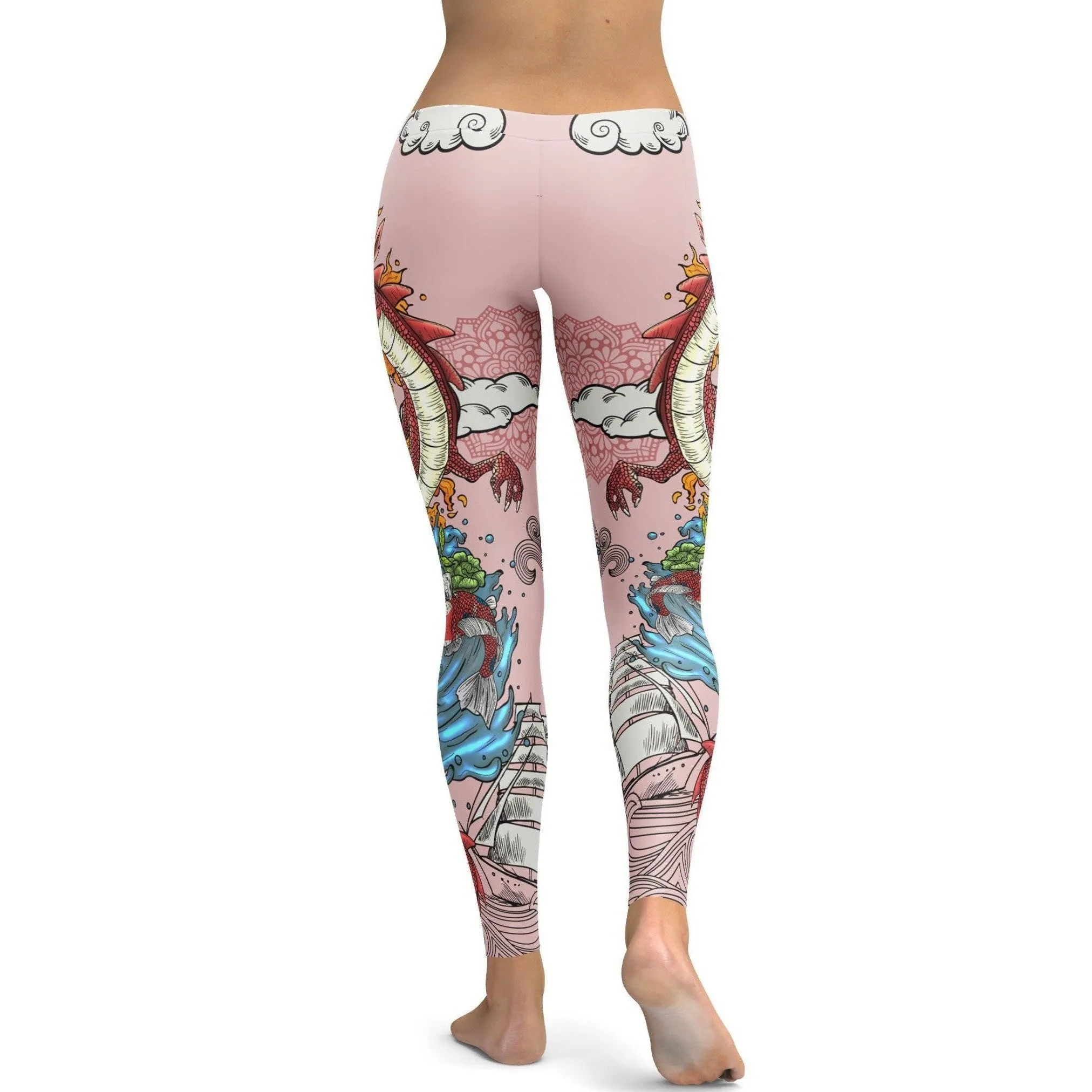 Tattooed Dragon Leggings