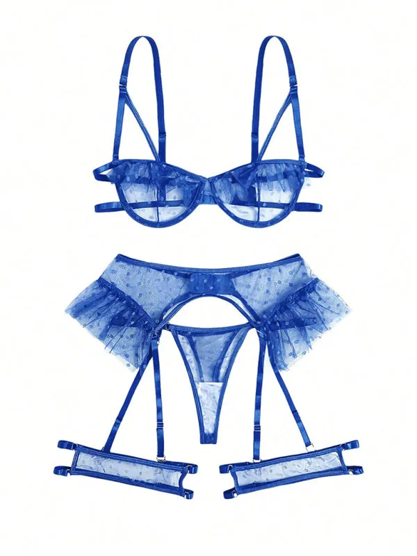 TEEK - Tempting Three-Point Bra Panty Set