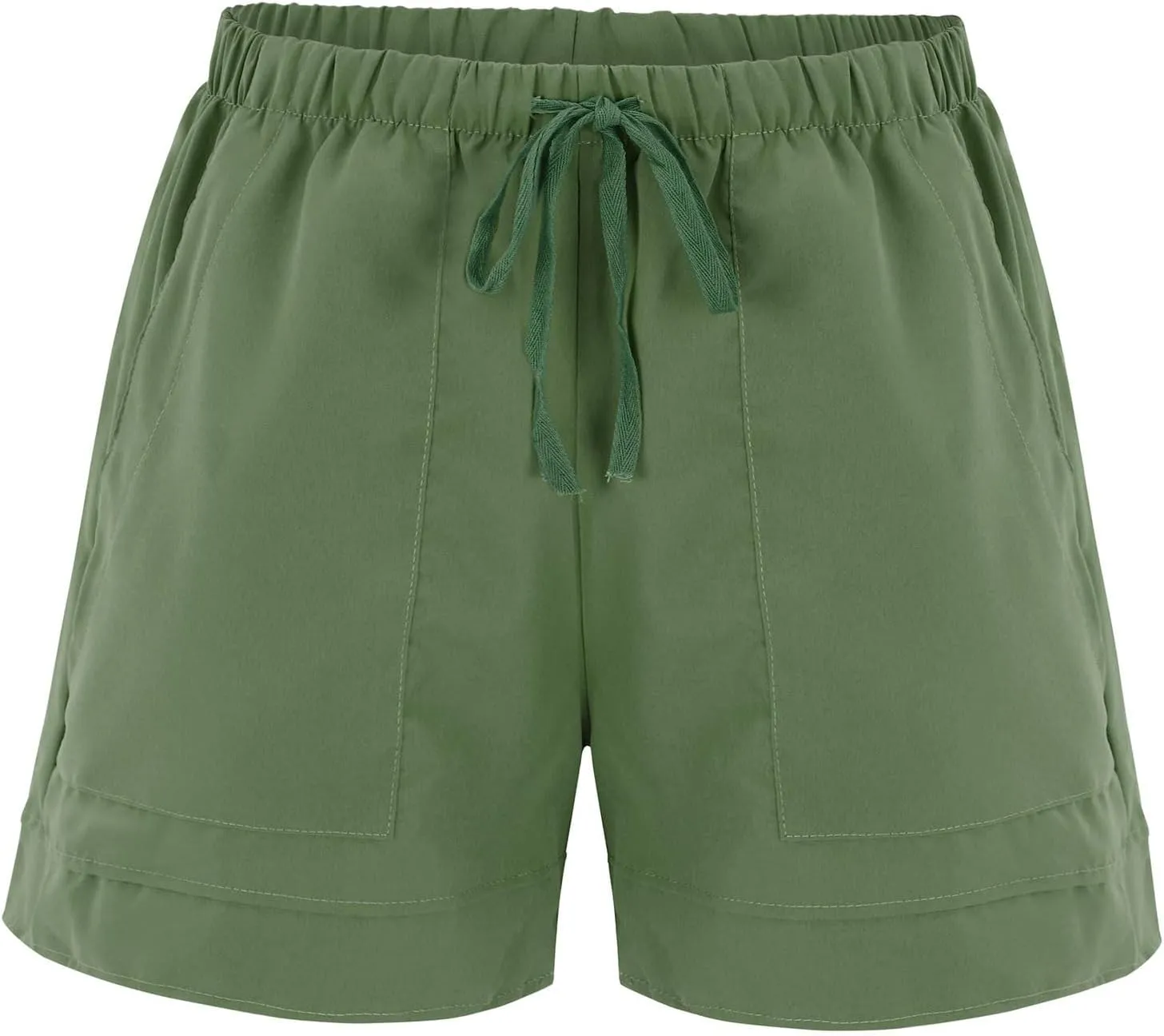 Women's Shorts Chino Bermuda Short Comfy Activewear Loose Pull-On Shorts Loungewear Cruise Outfits for Women 2025