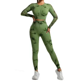 Women's yoga shorts and high-waisted gym yoga set
