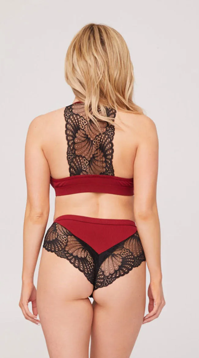 Yandy Cute and Cozy Lounge Bra Set